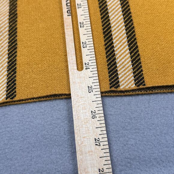 Tahari Sweater Womens Medium Gold White Black Plaid Mock Turtleneck Pullover - Picture 5 of 11